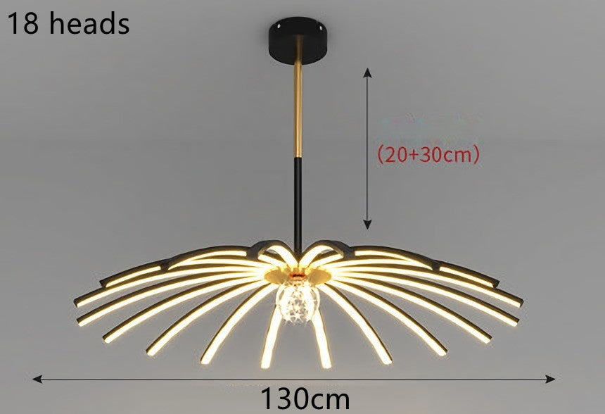 Led Chandelier In Dining Room Bedroom