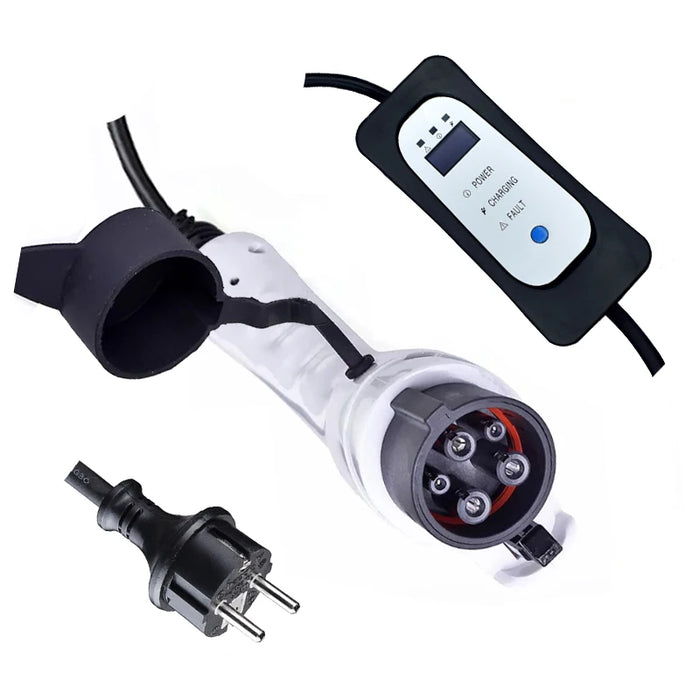 EV Charger Type 2 Iec62196 Type 1 EVSE EV Charging Cable 16A EU Plug for Electric Vehicle