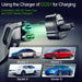 CCS1 to NACS Charger Adapter Compatible with Tesla Model 3/X/Y 250KW Max Fit for Tesla Charging from CCS1 Station