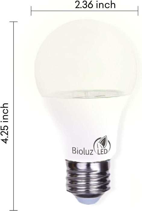 Full Spectrum Grow Light Bulbs for Indoor Plants A19 LED 3 Pack