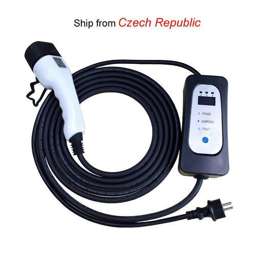 EV Charger Type 2 Iec62196 Type 1 EVSE EV Charging Cable 16A EU Plug for Electric Vehicle